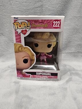 Funko Pop! Bombshells Supergirl Blonde Hair Pink Outfit #222